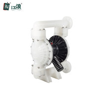 Pompe à diaphragme pneumatique en plastique de 2 pouces, à air comprimé, pour le traitement de l'eau potable, pour l'usinage