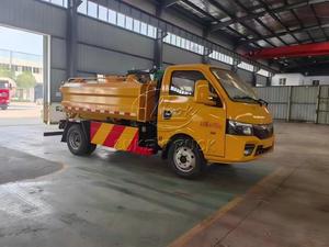 Camión de Succión de Aguas Residuales Mini DFAC de 4m³, 6 Ruedas, 132HP, Camión de Succión de Alta Presión para Trabajos de Saneamiento de Baños Portátiles - Product Image 5