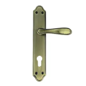 Afrika Gaya Harga Terbaik Aluminium Handle + Mortise + Keamanan Kunci Pintu Dalam Kualitas Tinggi