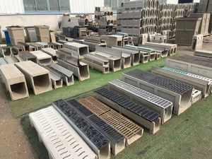 Canale di drenaggio a U <span class=keywords><strong>in</strong></span> polimero cementizio GREENTECH per acque piovane e di superficie - Product Image 5