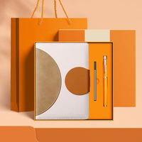 Cuaderno de Negocios A5 Personalizado de Alta Gama, Imitación Piel, con Caja de Regalo, Bloc de Notas de 100 Hojas, Diseño Atractivo con Hebilla