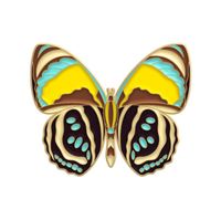 Cetak UV Berkualitas Tinggi Desain Kustom Bros Pin Enamel Kecil Hadiah