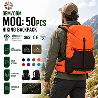 Sac à dos de randonnée extérieur personnalisé OEM, imperméable, 18L, pour la montagne