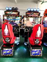 Machine de jeu vidéo de course automobile simulateur de conduite agressive, commerciale, à monnayeur, avec écran HD de 42 pouces