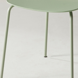 Chaise <span class=keywords><strong>de</strong></span> salle à manger moderne <span class=keywords><strong>de</strong></span> style nordique pour adultes, pliable, en plastique épais avec dossier, pour la maison, l'hôtel, la villa, chaise en plastique PP - Product Image 3