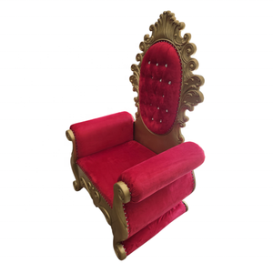 Trono Real de Madera Comercial Popular Directo de Fábrica para Decoración de Escenas Navideñas Comerciales en Interiores - Product Image 3