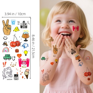 Hình Xăm Nhà Máy Chất Lượng Cao Hơn 10000 Thiết Kế Khác Nhau Sticker Tatoo Nước Chuyển Giả Bán Buôn Tạm Thời Hình Xăm - Product Image 1