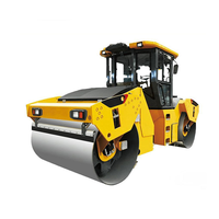 Compacteur vibrant à double tambour de 13,2 tonnes et 98 kW, modèle XD132, de la marque la plus vendue, avec les meilleures performances