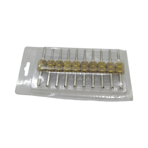Outils électriques de haute qualité, 10 pièces/ensemble, fraises à bout pour circuits imprimés de 0,6 à 3,175 mm, fraises à rainurer HSS, fraises à fraiser CNC, fraises en carbure - Product Image 2