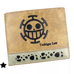 Cartera <span class=keywords><strong>de</strong></span> PU con Diseño Vintage <span class=keywords><strong>de</strong></span> Anime, Estampado en Relieve <span class=keywords><strong>de</strong></span> Luffy, Sombrero <span class=keywords><strong>de</strong></span> Paja, Calavera, Titan, DBZ, Goku, para Estudiantes, como Regalo Promocional - Product Image 3