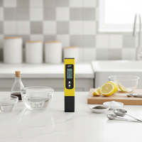 Stylo pH numérique haute précision 0,01 pH, grand écran LCD, plastique, utilisation en laboratoire pour la sécurité alimentaire, personnalisation OEM/ODM/OBM