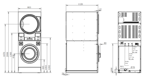 <span class=keywords><strong>Lavadora</strong></span>-<span class=keywords><strong>Secadora</strong></span> Comercial de Autoservicio, <span class=keywords><strong>Lavadora</strong></span>-<span class=keywords><strong>Secadora</strong></span> Apilable, <span class=keywords><strong>Lavadora</strong></span>-<span class=keywords><strong>Secadora</strong></span> Combinada Todo en Uno - Product Image 5