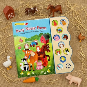 Libro de Sonidos de Granja Interactivo con Texturas para Tocar y Sentir, con Sonidos de Animales de Granja, una Aventura Sonora para Niños Pequeños, OEM - Product Image 1