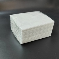Serviettes de cocktail personnalisées en pâte de bois vierge, pliées en 1/4, jetables, pour mariage, bar, café, restaurant