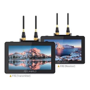ระบบส่งสัญญาณวิดีโอไร้สาย <span class=keywords><strong>FEELWORLD</strong></span> FT6 FR6 ขนาด <span class=keywords><strong>5.5</strong></span> นิ้ว พร้อมตัวส่งและตัวรับสัญญาณ สำหรับกล้อง DSLR จอภาพแบบสัมผัสในสนาม - Product Image 4