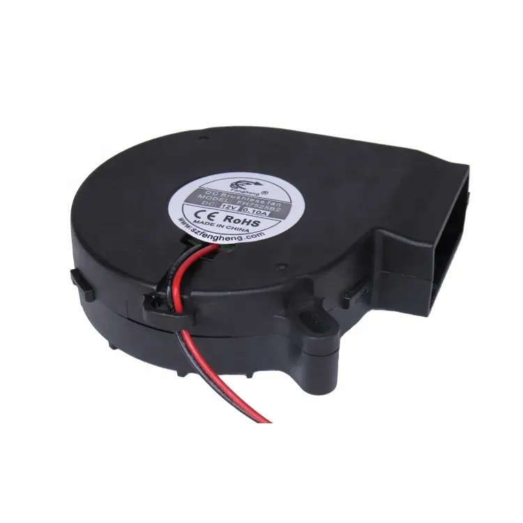 fengheng Long life 12v 24v high speed centrifugal 75mm 7525 75x75x25mm silent dc blower fan