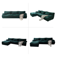Grand Canapé Compressé en Forme de L pour Salon, Canapé Modulaire sous Vide, Chaise à Compression, Éponge de Canapé Compressée
