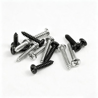 Tornillos autorroscantes Phillips BA de cabeza ancha niquelados para miniordenadores y electrónica M2.3 M2.6