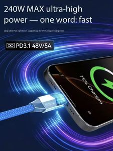 สายเคเบิล Maoye USB 4.0 สีสันสดใส ความยาว 1.2 เมตร รองรับการถ่ายโอนข้อมูล 40Gbps ชาร์จเร็ว 240W ตัวนำทองแดงเคลือบดีบุก รองรับวิดีโอ 8K สำหรับจอภาพคอมพิวเตอร์ - Product Image 6