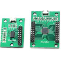 XINMOTEK Arcade sıfır gecikme oyun Joystick düğme denetleyici PC/ahududu Pi/kablo olmadan Android USB kurulu sikke itici tipi