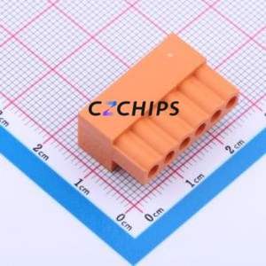 JL396-39606O01 Plug-in Terminal Block P=3.96mm Connector ( Connector Type: Plug )( Construction: 1x6P )( Pitch: 3.96mm ) - Product Image 2