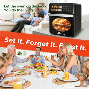 Nuova Friggitrice ad Aria Anbolife da 10L, Vendita all'Ingrosso OEM, 10 Menu Preimpostati, con Schermo Touch <span class=keywords><strong>Elettronico</strong></span> Personalizzabile - Product Image 4