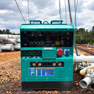 Nhà máy trực tiếp 500A Kubota DC Máy hàn phát điện đặt hai Trạm Hàn thủ công lá chắn khí hàn hồ quang Argon - Product Image 1