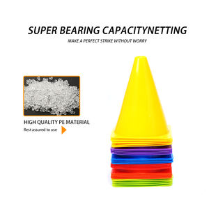 Çok Amaçlı Çocuklar İçin Fiziksel Antrenman Futbolu Evcil Hayvan Eğitimi İşaret Konileri Çeviklik Konileri Boş Antrenman Çeviklik Konileri - Product Image 4