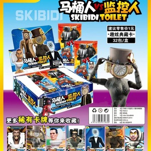 Figuras de Acción Coleccionables de Skibidi Toilet: Cameraman, Titan <span class=keywords><strong>TV</strong></span> Man, Speaker Man, Muñecos, Tarjetas, Lote al por Mayor - Product Image 2