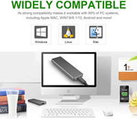 Disco Duro Externo SSD HDD para Portátil, Disco de Estado Sólido de 1 TB, Disco Duro Externo de 1000 GB