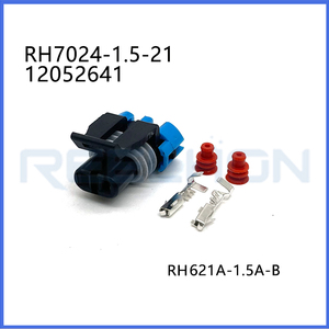 Индивидуальный 2-контактный медный автомобильный жгут проводов с нейлоновым корпусом, провода 15 см, разъемы <span class=keywords><strong>1015</strong></span>/AVSS/FLRY-B, 12162000, 12052641 - Product Image 3