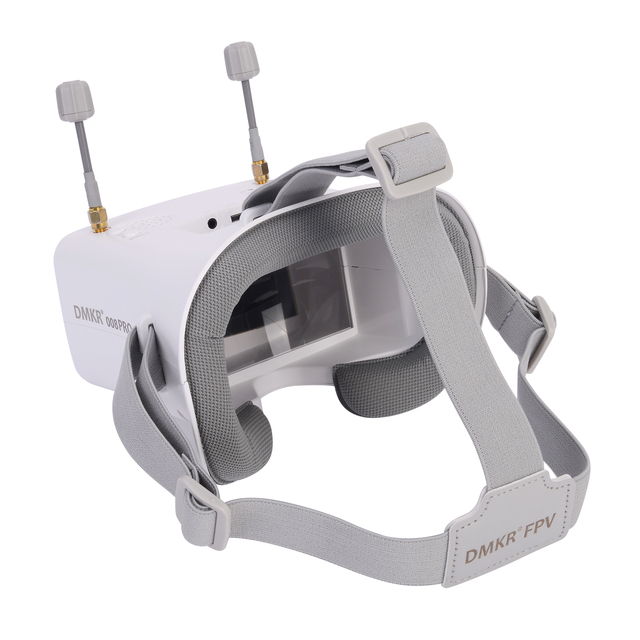 Hot Sale Virtual Reality VR Glasses 008D PRO 5.8G Image Transmission FPV White VR Glasses 4.3 Inch Display