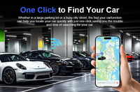 Enregistreur vidéo de voiture 4G DVR avec écran tactile 3,69'', double objectif 4K, ADAS, GPS, BSD, capteur G, mode stationnement et surveillance en temps réel