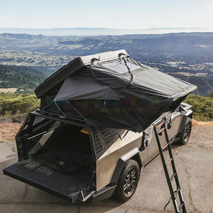 Tienda de Campaña de Techo Rígida de Aluminio con Apertura Lateral y Escalera, para SUV Todoterreno, 4 Estaciones, para Campamento al Aire Libre, Dachzelt, Tienda de Campaña de Techo Rígida - Product Image 4