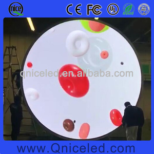 Grand écran d'affichage rond de télévision LED P10 P8 P6 P5 P4 P3, étanche, format géant, pour l'extérieur - Product Image 3