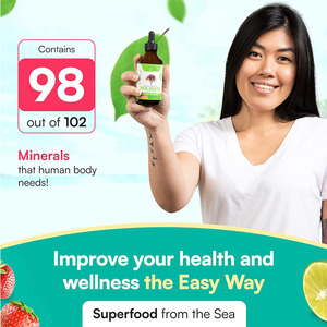 Gotas Líquidas de Musgo Irlandés Orgánico, Suplemento Líquido Oral de Grado Alimenticio con Raíz de Bardana, Apoyo Inmunológico, Apoyo para las Articulaciones y la Tiroides - Product Image 4