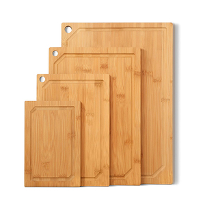 <strong>High</strong> <strong>Quality</strong> Rectangle Square Bamboo Wood Chopping Board <strong>Tray</strong> for Bread Food Dry Fruit <strong>Serving</strong> Cutting - Product Image 2