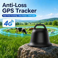 Traceur intelligent Lora pour bétail 4G GPS/Beidou, dispositif de surveillance du bétail, étanche IP67, pour vaches, moutons, chameaux, chevaux, agriculture intelligente moderne