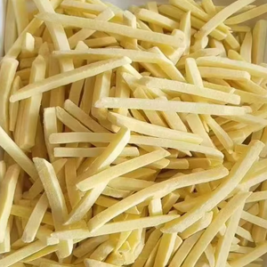 Frites <span class=keywords><strong>de</strong></span> pommes <span class=keywords><strong>de</strong></span> <span class=keywords><strong>terre</strong></span> surgelées IQF en gros, coupées en spirale, en éventail, en tranches, pour l'exportation - Product Image 1
