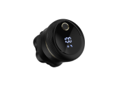 Rasoir professionnel à tête de lame magnétique en acier inoxydable 7D pour hommes grande batterie épilateur étanche affichage à LED USB US