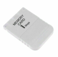 Kartu memori untuk PS1, kartu memori 1 Mega untuk PS 1 PS1 PSX Game