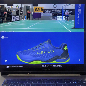 Chaussures de badminton et de tennis pour hommes, vente en gros, très vendues, durables, avec doublure en mesh, populaires, antidérapantes, légères, flexibles, professionnelles, été, toutes saisons - Product Image 3