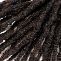 Extensions de Cheveux Naturels Humains Afro Locs Coarse Kinky Coily Locks 0,8 cm Dreadlocks – Achat en Gros
