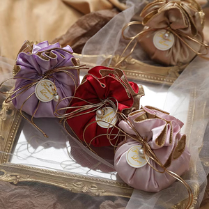 Sacs cadeaux pour maquillage de baby shower, pochettes à bonbons, emballages pour chocolats, sacs à bijoux pour mariage, Noël, fête d'anniversaire - Product Image 4