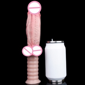 Dildo de Silicona Súper Realista con Agarre Manual, Tapón Anal, Dilatador Anal, Juguetes Sexuales con Asa para Hombres y Mujeres, Tapón Anal Grande para Hombre - Product Image 2