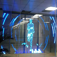 Écran LED en maille 4K intérieur haute transparence P3.91-7.82, luminosité 1500-3000 cd, installation facile, fabricant de murs vidéo