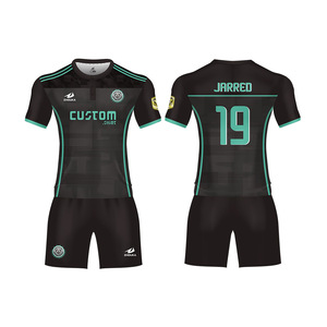 Logo sublimation printed oem dry fit 100% polyester men's polo t-shirt full football shape knitwear - Product Image 1