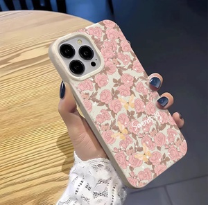 Hàn Quốc lãng mạn tăng toàn màn hình điện thoại di động Trường hợp bìa cho Apple iphone15 trường hợp bao bì bán lẻ Bao gồm - Product Image 4