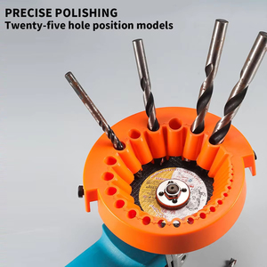 Herramienta Eléctrica Multiusos para Afilar Brocas, Amoladora Portátil de Brocas de 2-13 mm, Juego de Herramientas Eléctricas con Adaptador - Product Image 2