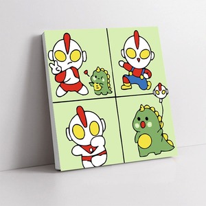 Dessin animé en gros DIY peinture par numéros à la main simple mignon peint rempli peinture à l'huile pour les enfants - Product Image 5